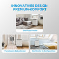 Midea PortaSplit-E Mobile Klimaanlage,Kühlen A++/Heizen A+